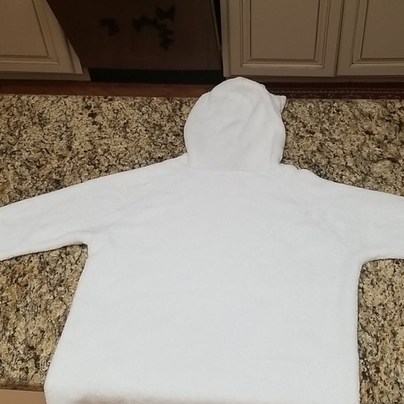 "I'm Really a Unicorn" Soft White Sweater w/Hoodie - Picture 12 of 13